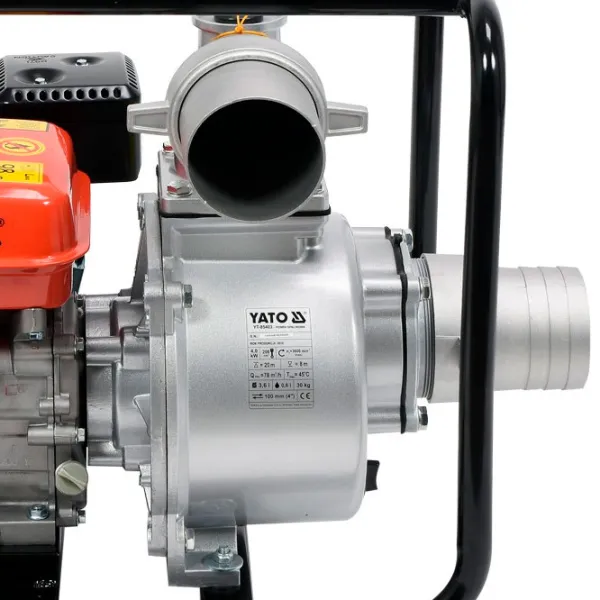 Мотопомпа Yato YT-85403 78000 л/ ч 4000 Вт/ Бензин photo 5