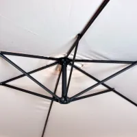 Зонт садовый FunFit 81 Серый Бежевый photo 3