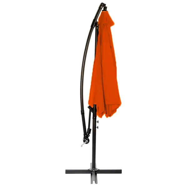 Umbrelă de grădină Jumi OM-710238 Black Orange photo 2