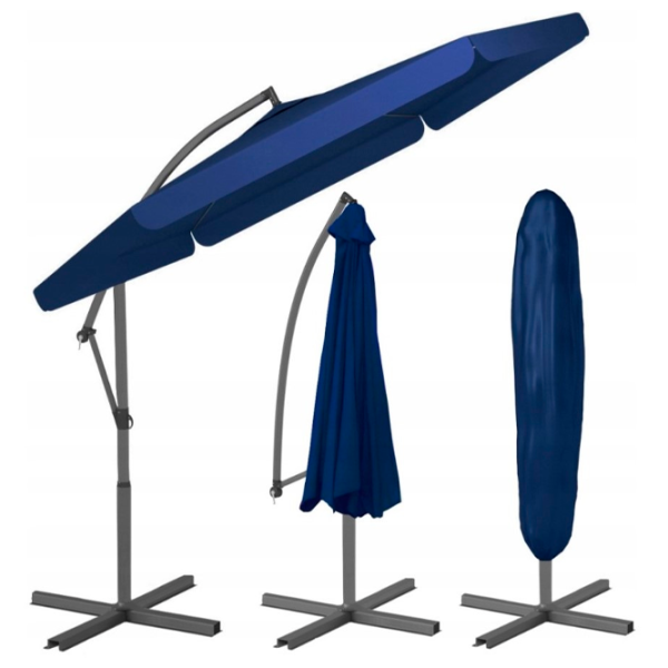 Umbrelă de grădină FunFit 82 Gray Blue photo 2