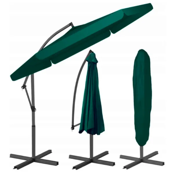 Umbrelă de grădină FunFit 143 Gray Green photo 2