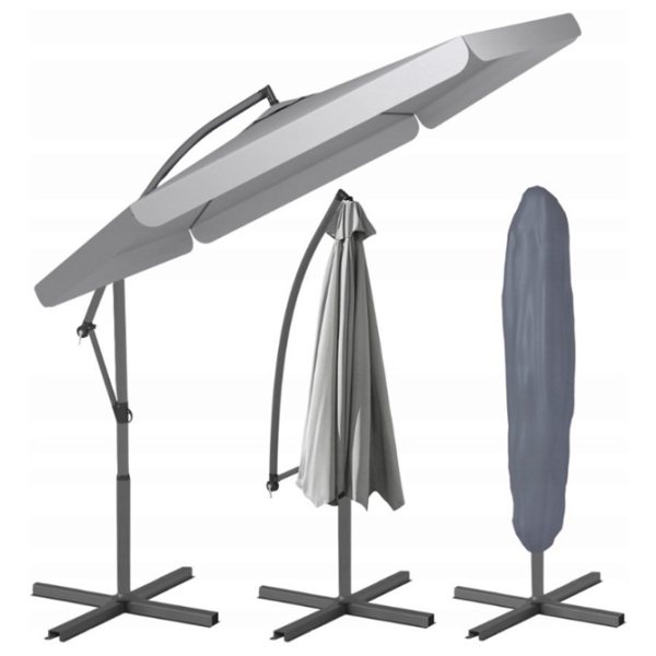 Umbrelă de grădină FunFit 1621 Gray Gray photo 2