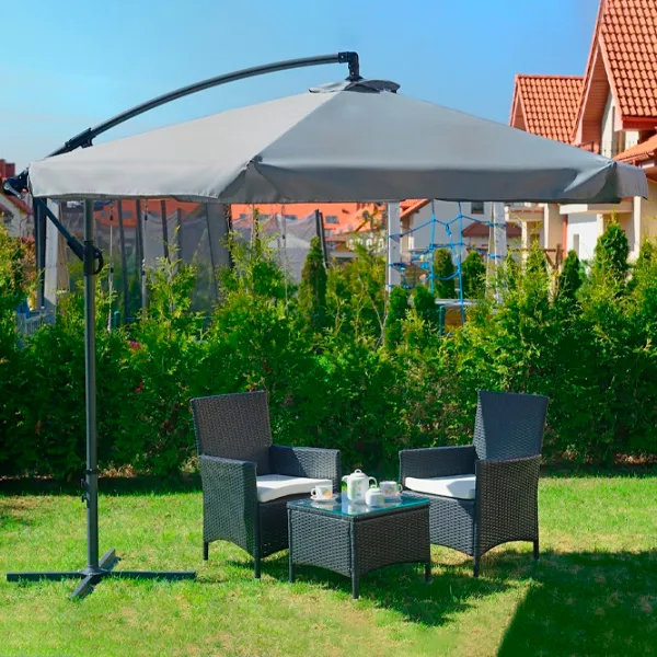 Umbrelă de grădină FunFit 1621 Gray Gray photo 6