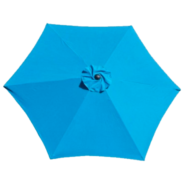Зонт садовый Saska Garden Umbrella Черный Синий photo 2