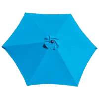 Зонт садовый Saska Garden Umbrella Черный Синий photo 2