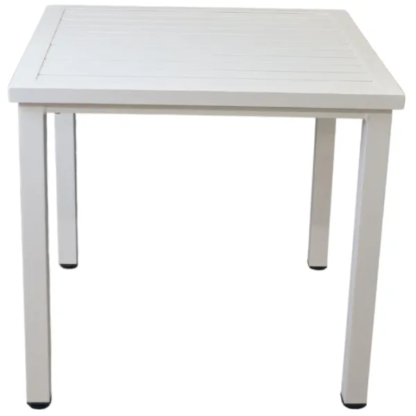 Masă de grădină DecoPrim GARDEN 8636 Pătrat/ White photo 2