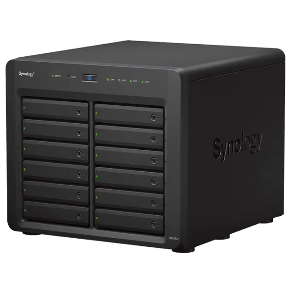 Сетевое хранилище Synology DS2422+ Черный photo 3