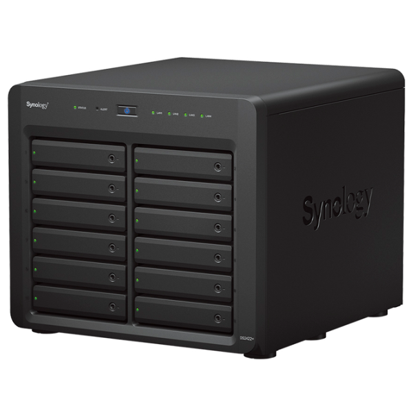 Сетевое хранилище Synology DS2422+ Черный photo 3