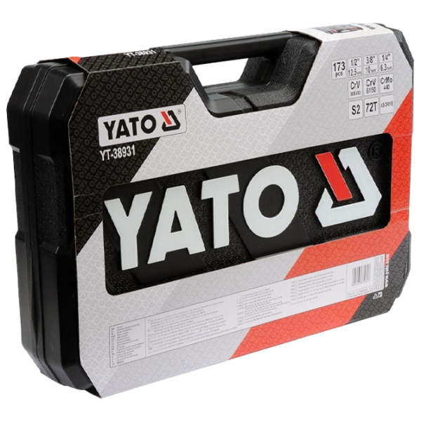 Набор ключей с трещоткой Yato 38931 Количество в наборе: 173 шт. photo 3