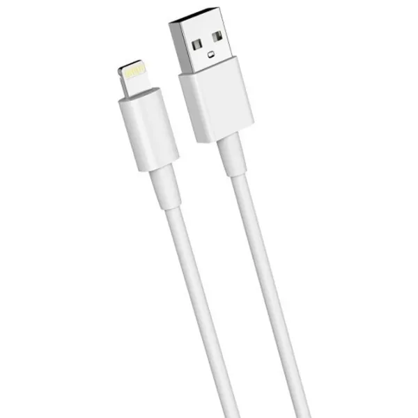 Кабель для телефона NY-11 Jellico USB Type-A + Lightning 1 м/ Белый photo 2