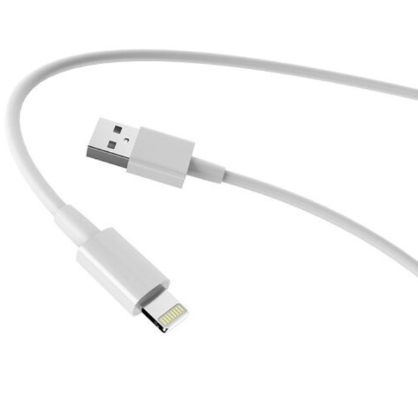 Кабель для телефона NY-11 Jellico USB Type-A + Lightning 1 м/ Белый photo 3