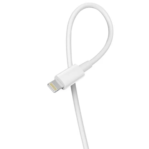 Кабель для телефона NY-11 Jellico USB Type-A + Lightning 1 м/ Белый photo 4