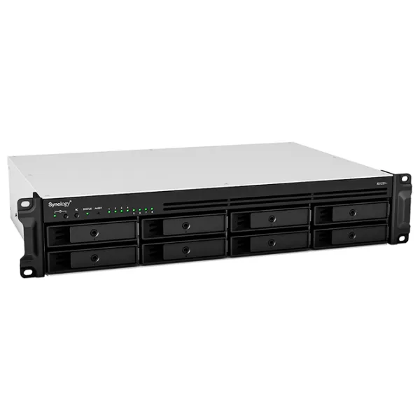 Сетевое хранилище Synology RS1221+ Черный photo 2