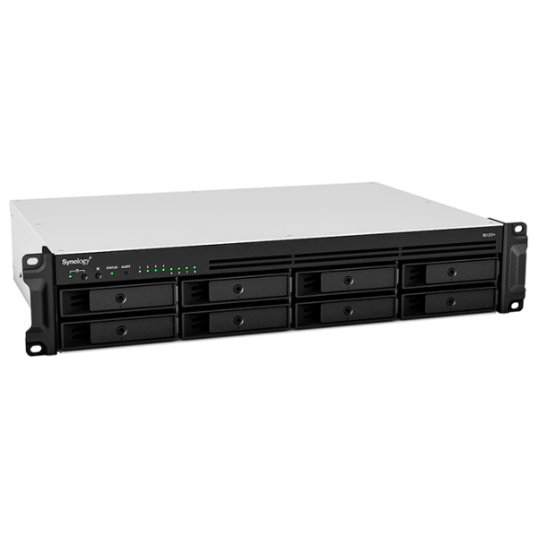 Сетевое хранилище Synology RS1221+ Черный photo 2