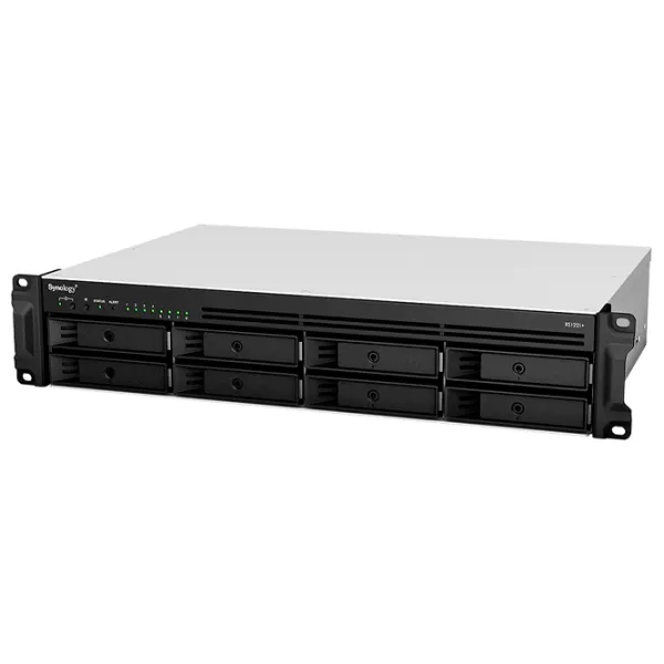 Сетевое хранилище Synology RS1221+ Черный photo 3