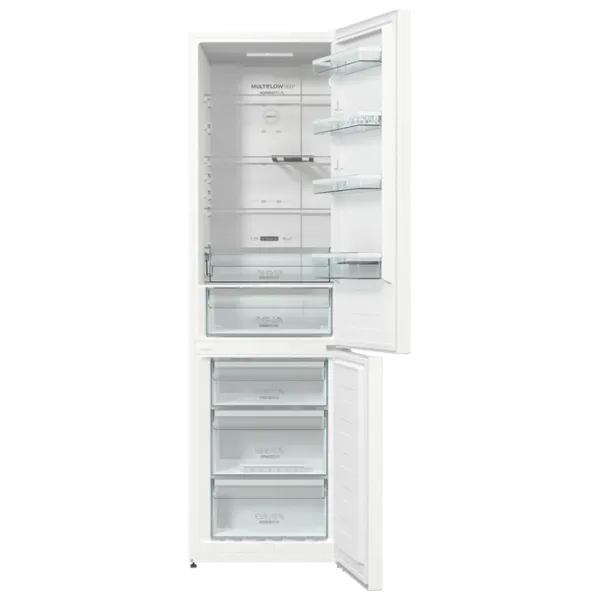 Frigider Gorenje NRK 6201 SYW cu congelator jos 331 l / 200 cm / White photo 4
