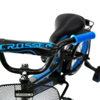 Bicicletă Crosser C13 12" Oțel/ Blue Black photo 3
