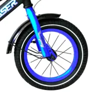 Bicicletă Crosser C13 12" Oțel/ Blue Black photo 5