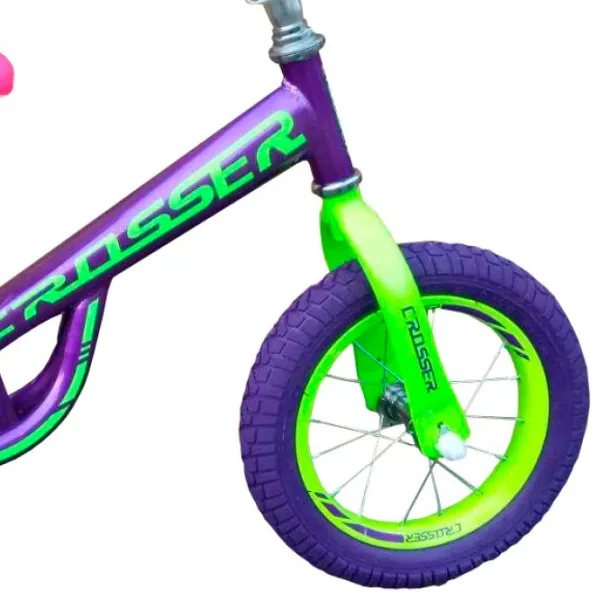 Bicicletă fără pedale Crosser Balance 12" Violet photo 3
