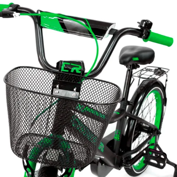 Велосипед Crosser C13 16" Сталь/ Бирюзовый Черный photo 5 Велосипед Crosser C13 16" Сталь/ Бирюзовый Черный photo 5