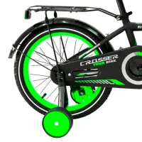 Bicicletă Crosser C13 16" Oțel/ Green Black photo 2