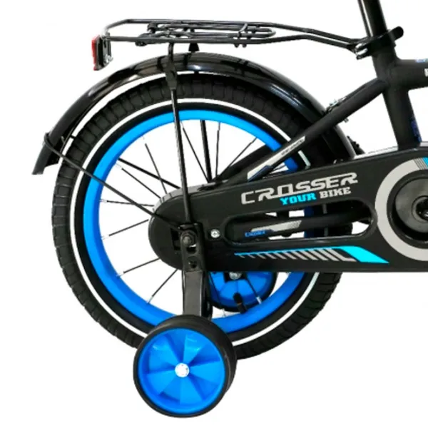 Bicicletă Crosser C13 14" Oțel/ Blue Black photo 2 Bicicletă Crosser C13 14" Oțel/ Blue Black photo 2