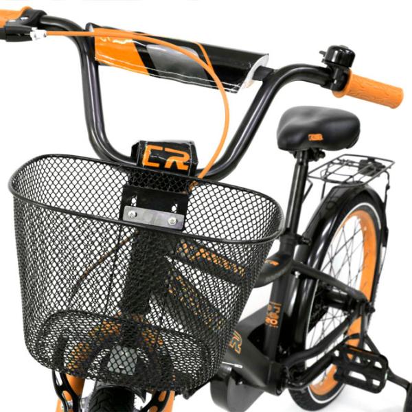 Bicicletă Crosser C13 16" Oțel/ Orange Black photo 5