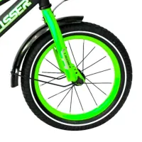 Bicicletă Crosser C13 14" Oțel/ Green Black photo 4