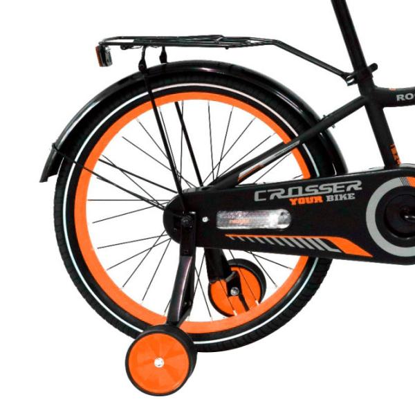 Bicicletă Crosser C13 20" Oțel/ Orange Black photo 2 Bicicletă Crosser C13 20" Oțel/ Orange Black photo 2