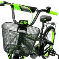 Bicicletă Crosser C13 20" Oțel/ Green Black photo 5