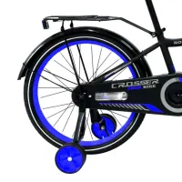 Bicicletă Crosser C13 20" Oțel/ Blue Black photo 2