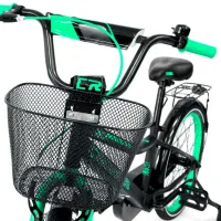 Bicicletă Crosser C13 20" Oțel/ Turquoise Black photo 5