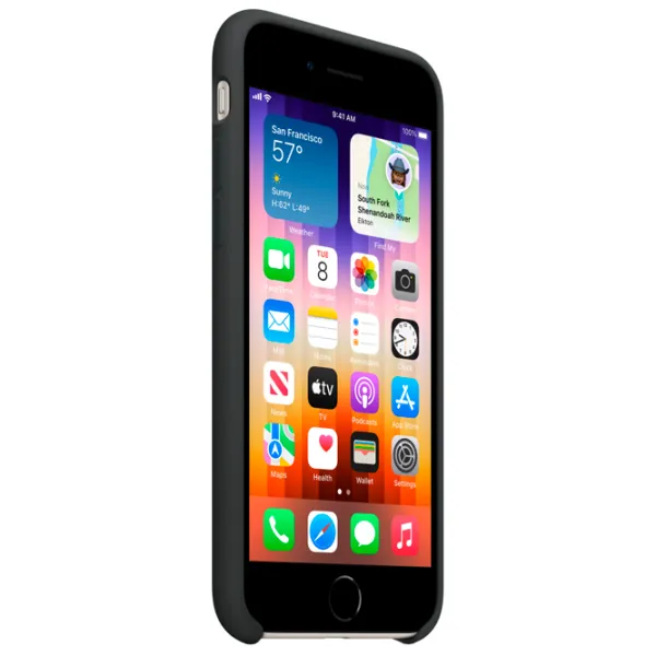 Чехол для смартфона Apple iPhone 7/ 8/ SE2 Apple/ Back/ TPU/ Midnight Черный photo 3 Чехол для смартфона Apple iPhone 7/ 8/ SE2 Apple/ Back/ TPU/ Midnight Черный photo 3