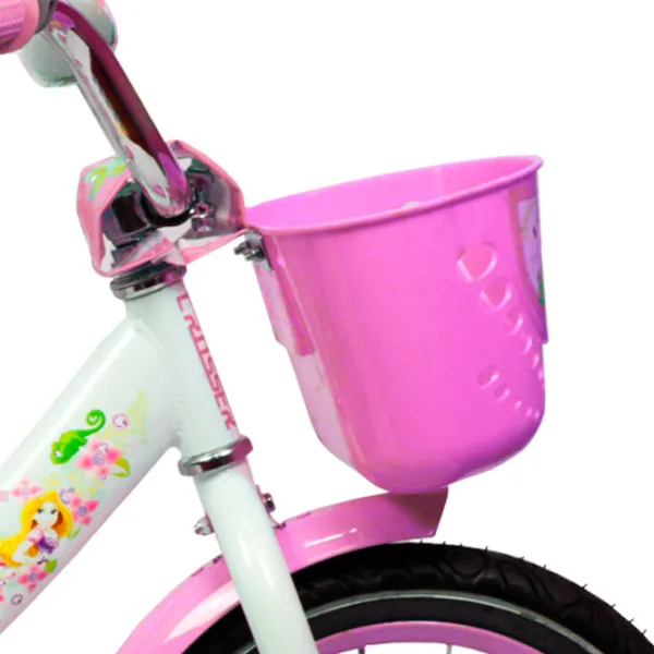 Bicicletă Crosser Girl-S 12" Oțel/ Pink White photo 4 Bicicletă Crosser Girl-S 12" Oțel/ Pink White photo 4