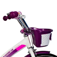 Bicicletă Crosser C3 16" Oțel/ Violet White photo 4