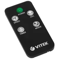 Ventilator Vitek VT-1944 45 W / Turn / Black photo 5