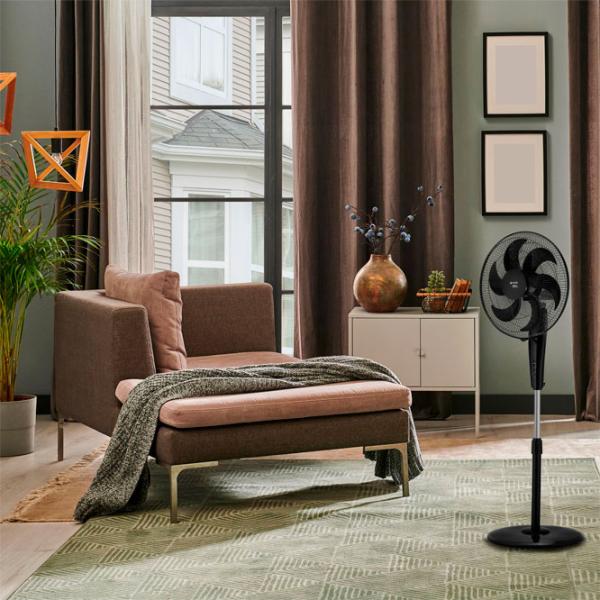 Ventilator Vitek VT-1940 75 W / Axial / Black photo 9