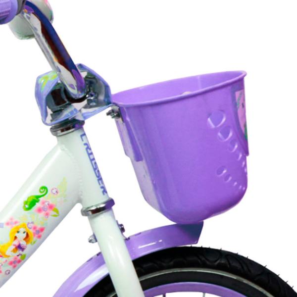 Bicicletă Crosser Girl-S 16" Oțel/ Violet White photo 4 Bicicletă Crosser Girl-S 16" Oțel/ Violet White photo 4