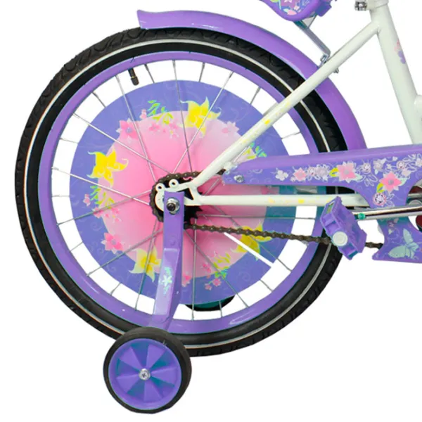 Велосипед Crosser Girl-S 20" Сталь/ Фиолетовый Белый photo 2 Велосипед Crosser Girl-S 20" Сталь/ Фиолетовый Белый photo 2