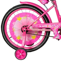 Bicicletă Crosser Girl-S 20" Oțel/ Pink White photo 2