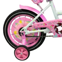 Bicicletă Crosser Girl-S 18" Oțel/ Pink White photo 2