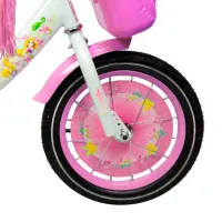 Bicicletă Crosser Girl-S 18" Oțel/ Pink White photo 3