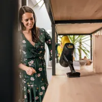 Вертикальный пылесос KARCHER VC 6 Cordless 250 Вт / Черный Желтый photo 4
