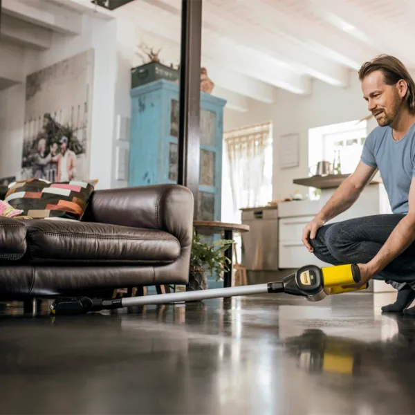 Aspirator vertical KARCHER VC 6 Cordless 250 W/ Black Yellow photo 6