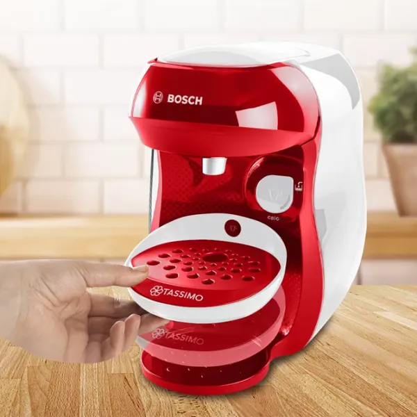 Кофемашина Bosch TAS1006 Капсульный/ 0.7 л/ Красный photo 3