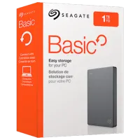 Unitate externă de stocare HDD Seagate Basic 1 TB STJL1000400/ Gray photo 5