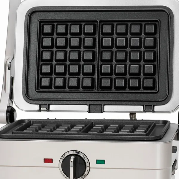 Grill electric CUISINART GRSM3E Contact/ 1000 W/ Black Inox photo 3