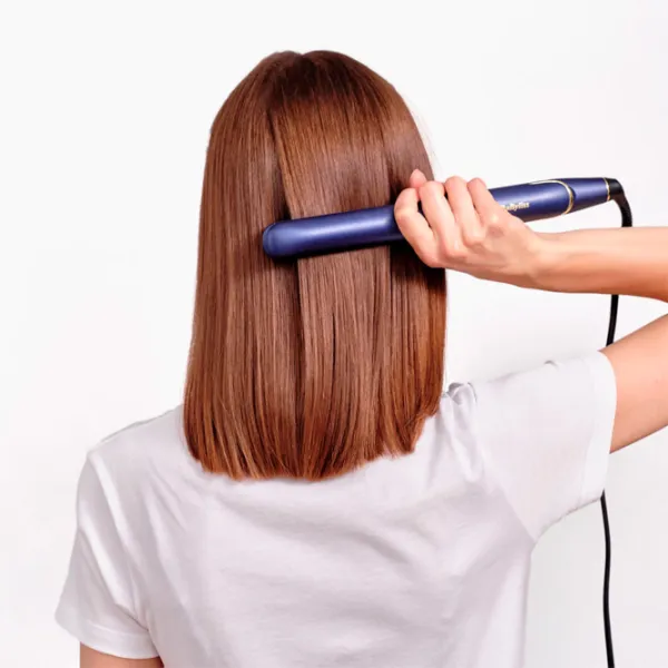 Placă de îndreptat părul Babyliss 2516PE Gold Blue photo 4