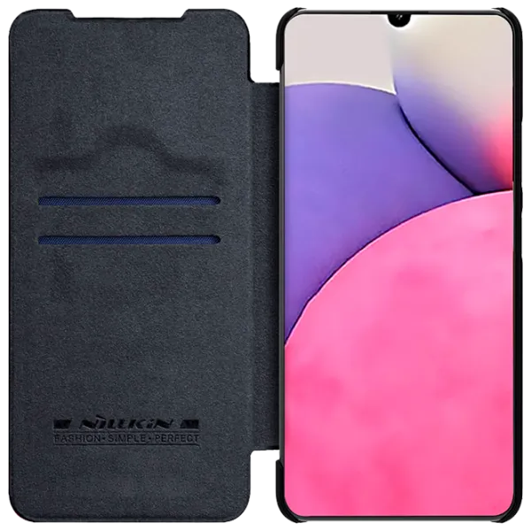 Husă pentru smartphone Samsung Galaxy A33 5G Nillkin/ Flip Cover/ Leather/ TPU/ Black photo 4 Husă pentru smartphone Samsung Galaxy A33 5G Nillkin/ Flip Cover/ Leather/ TPU/ Black photo 4