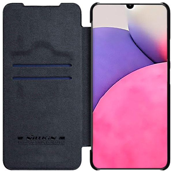 Husă pentru smartphone Samsung Galaxy A33 5G Nillkin/ Flip Cover/ Leather/ TPU/ Black photo 4 Husă pentru smartphone Samsung Galaxy A33 5G Nillkin/ Flip Cover/ Leather/ TPU/ Black photo 4